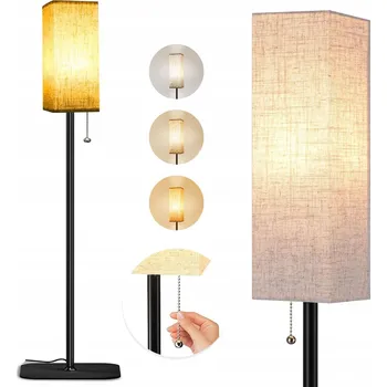 Stojací lampa Stojací lampa Bedee Stojací lampa E27 10 W černá