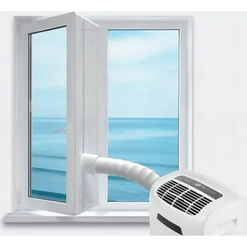 Příslušenství pro klimatizaci OKENNÍ TĚSNĚNÍ PRO KLIMATIZACE SAMOLEPICÍ 4m BÍLÁ OXFORD TKANINA