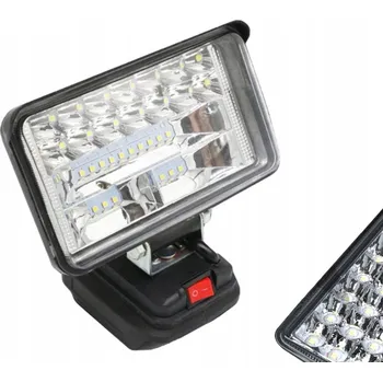 4 Cali 30LED PRACOVNÍ LAMPA HALOGEN LED NA BATERII LITHIOVOU MAKITA s 2USB