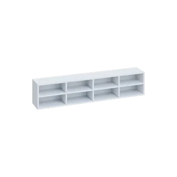 police EP 8 x A4 police závěsná, bílá