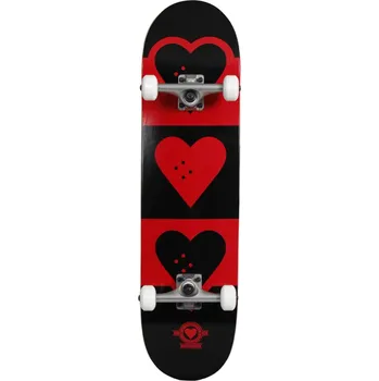 Skateboard Heart Supply Quadron Logo Skateboard Komplet (8.25"|Červená)