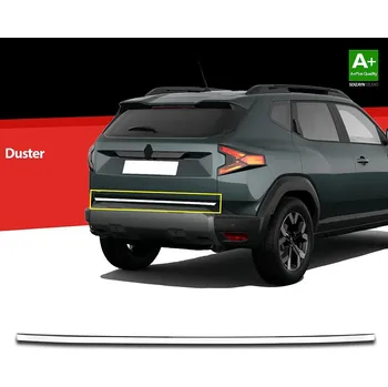 Lišta karosérie Nerez - chrom lišta hrany zadních dveří Dacia Duster III -- od roku výroby 2024-