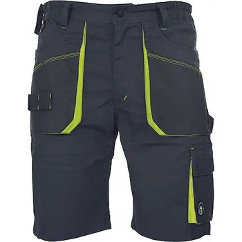 pracovní kraťasy EMERTON STR šortky černá/žlutá