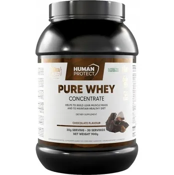Protein Human Protect Pure Whey 900g Proteinový Koncentrát WPC Čokoláda