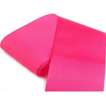 Stuha Stuha taftová šíře 72 mm, malé, 633 růžová sytá