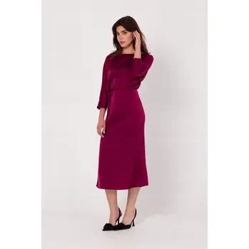 Dámské šaty Ležérní šaty Makover klasické midi, velikost M