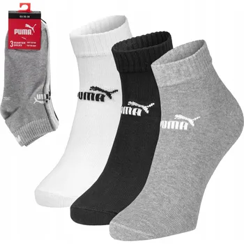 Pánské oblečení Puma Ponožky PUMA QUARTER MIX vícebarevné, velikost 39-42