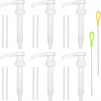 Dávkovač mýdla PUMPIČKA DÁVKOVAČ SIRUPU NA LÁHVE X6 SIRUPOVÁ PUMPA 28/410 KÁVA OMÁČKA 5ML