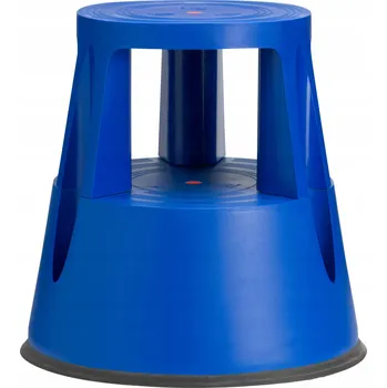 Žebřík Plošina na kolečkách Sloní noha modrá Twinco