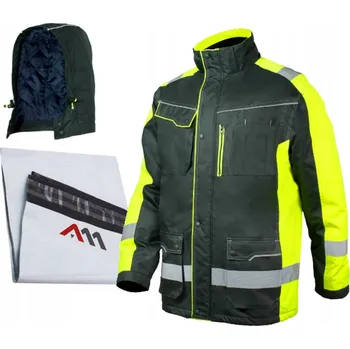 Bunda ART.MAS Zimní bunda zateplená reflexní Classwork Long velikost 3XL