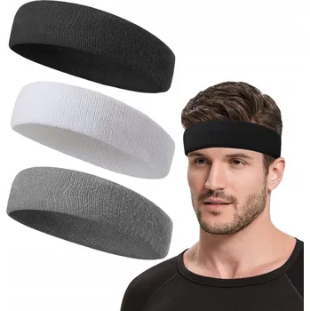 Čelenka SPORTOVNÍ ČELENKA NA ČELO DO VLASŮ 3ks