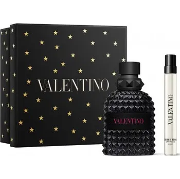 Kosmetická sada Valentino Born in Roma Extra-Dose Uomo dárková sada (parfémová voda 50 ml + cestovní balení vůně 10 ml) pánská