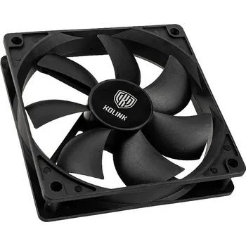 PC ventilátor Kolink CLASSIC 120mm PC větrák s krytem černá (š x v x h) 120 x 120 x 25 mm