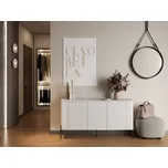 VERA komoda 150 bílá (1 ks)=2 str. )