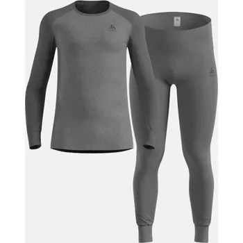 Odlo pánský set spodního prádla ACTIVE WARM ECO Special Set velikost L Grey NEUPLATŇUJE SE