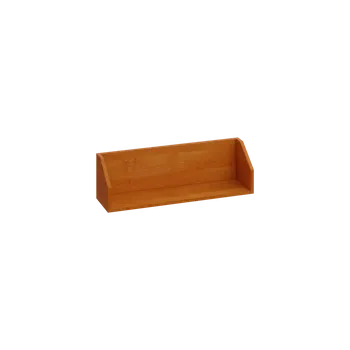 police EPA 1 - 80 police závěsná, deska 18 mm, olše jantar