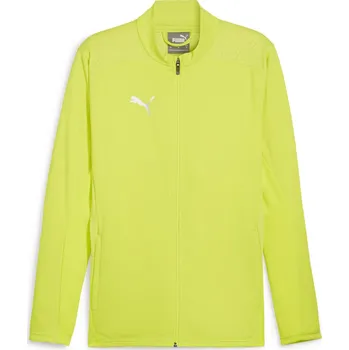 Pánská casual bunda Pánská bunda PUMA TEAMFINAL TRAINING JACKET 658554_30 ELECTRIC LIME/PUMA SILVER L