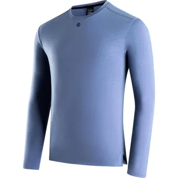 Pánské tričko Pánské tričko AYCANE Lunar Long Sleeve Blue Stone XL