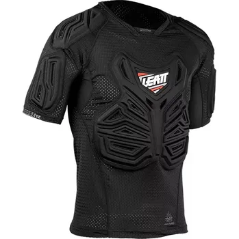 Elektrokoloběžka LEATT chránič na záda a hrudník - ROOST TEE - černá