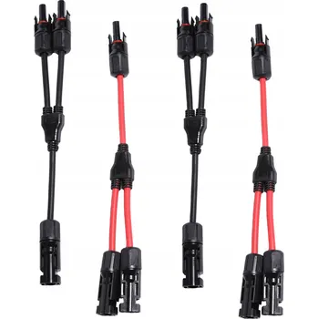 ROZDĚLOVAČ Y PRO SOLÁRNÍ KABELY, 2 PÁRY KONEKTORŮ Y PRO SOLÁRNÍ PANELY