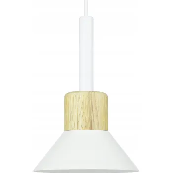 MINIMALISTICKÁ ZÁVĚSNÉ STROPNÍ SVÍTIDLO S LUSTREM E27 LED BÍLÁ