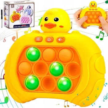 Hračka pro nejmenší SENZORICKÁ HRAČKA RELAXAČNÍ VYDÁVÁ ZVUK SVÍTÍ PRO DĚTI S ADHD AUTISMEM