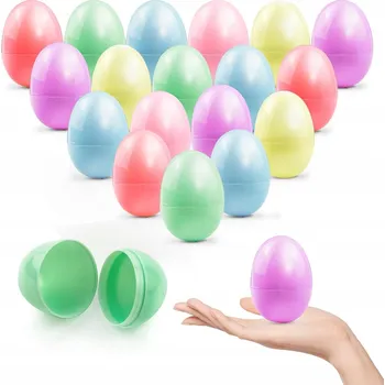 Velikonoční dekorace 24x VELIKONOČNÍ VEJCE K NAPLNĚNÍ BAREVNÉ NA Velikonoce DEKORACE