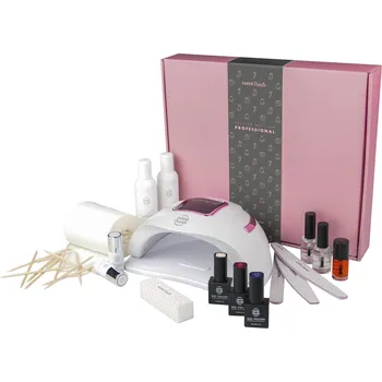 Umělé nehty NANI vánoční gel lak sada Professional - 72 W