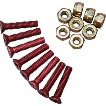 Skateboard Venom Redheads Truck šrouby 8 Souprava (1.25"|Zlatá)