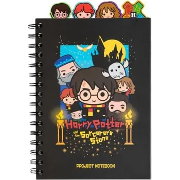 Blok Grupo Erik editores Zápisník Harry Potter, s přepážkami