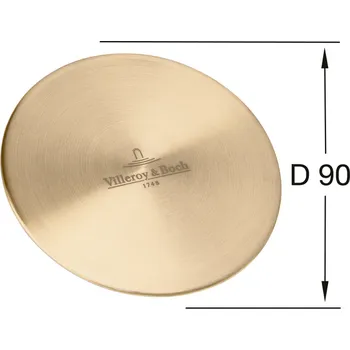 Sifon Příslušenství ke dřezům Villeroy & Boch - krytka odpadu 96241503, zlatá 96241503