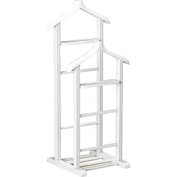 Věšák Hanah Home Němý sluha Beta Double White 33.5 cm x 120 cm x 46 cm bílá