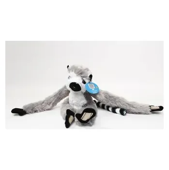 plyšák Lemur wiszący z rzepami 30cm 11766