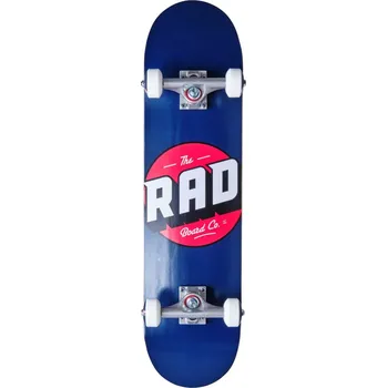 Skateboard RAD Logo Progressive Complete Skateboard (8"|Navy)