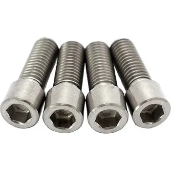 bmx TLC Primo Titanium BMX Crank Arm Pinch šrouby (Natural)