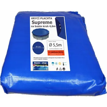 bazénová plachta Krycí plachta Supreme pro bazén 4,6m (modrá)