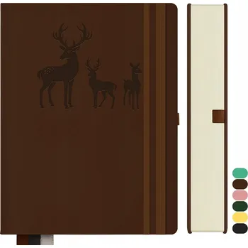 Zápisník Notes A4 hnědý