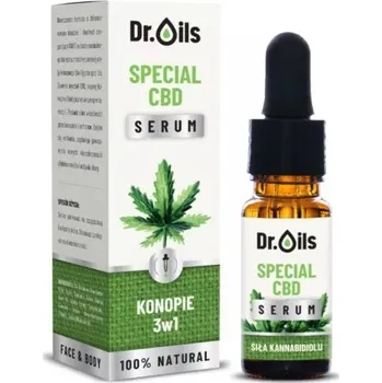 Pleťové sérum Dr. Oils Special CBD Konopné sérum 3v1 10ml
