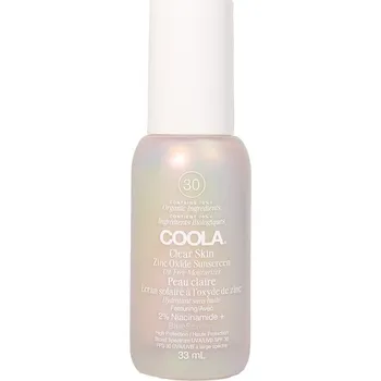Opalování Coola - Clear Skin Mineral Sunscreen SPF30 Opalovací krémy 33 ml unisex