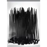 MA PROFESSIONAL Černá kabelová stahovací páska 3,6 × 370mm 100ks