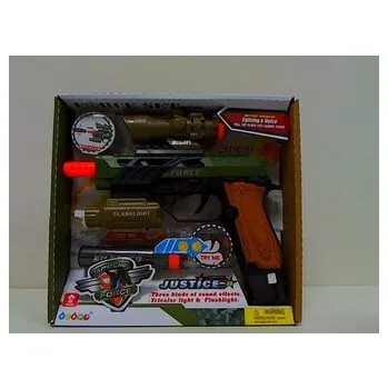 Dětská zbraň Pistolet na baterie w pudełku 1205757 57577