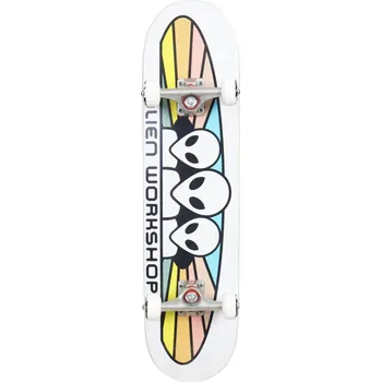 Skateboard Alien Workshop Spectrum Skateboard (7.75"|Bílá/Červená/Žlutá)