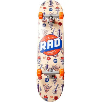 Skateboard RAD Logo Progressive Complete Skateboard (7.75"|Wallpaper)