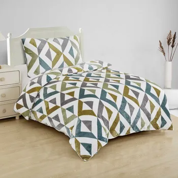 Povlečení Jahu Povlečení 2 dílné mikroplyš CUBO PASTEL 140x200, 70x90