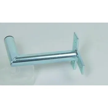 Držák antény na zeď, tvar T mini, galvanický zinek, délka 20cm