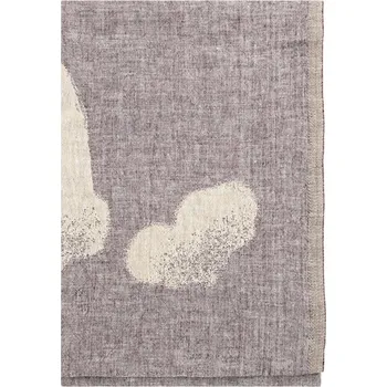 Ručník Lapuan Kankurit Lněný ručník Hietsu, hnědo zlatý, Rozměry 48x70 cm