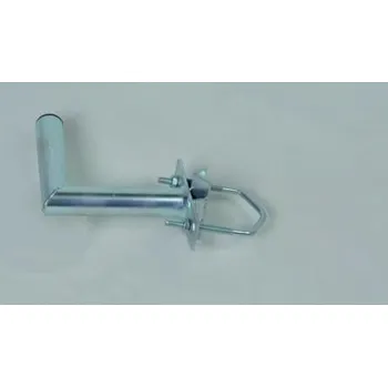 Držák antény na balkón s vinklem, galvanický zinek, délka 20cm