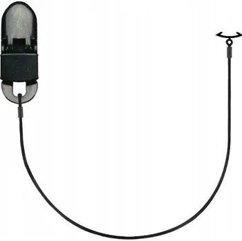 IP kamera Připínací klips na oblečení pro MED-EL Rondo 3 / Samba 2, černý