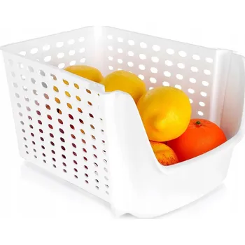 Obraz Nádoba na zeleninu Vilde bílá 29x21x16 cm