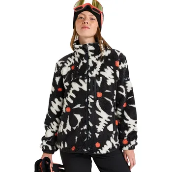 Dámské oblečení mikina Roxy Alabama Printed Zip - KVJ2/Anthracite Roxy Pro M